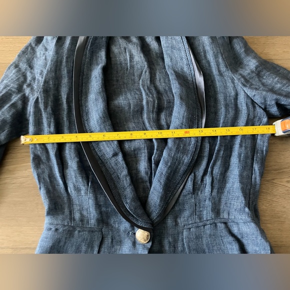 Nanette Lepore Blue Jacket - Picture 6 of 6